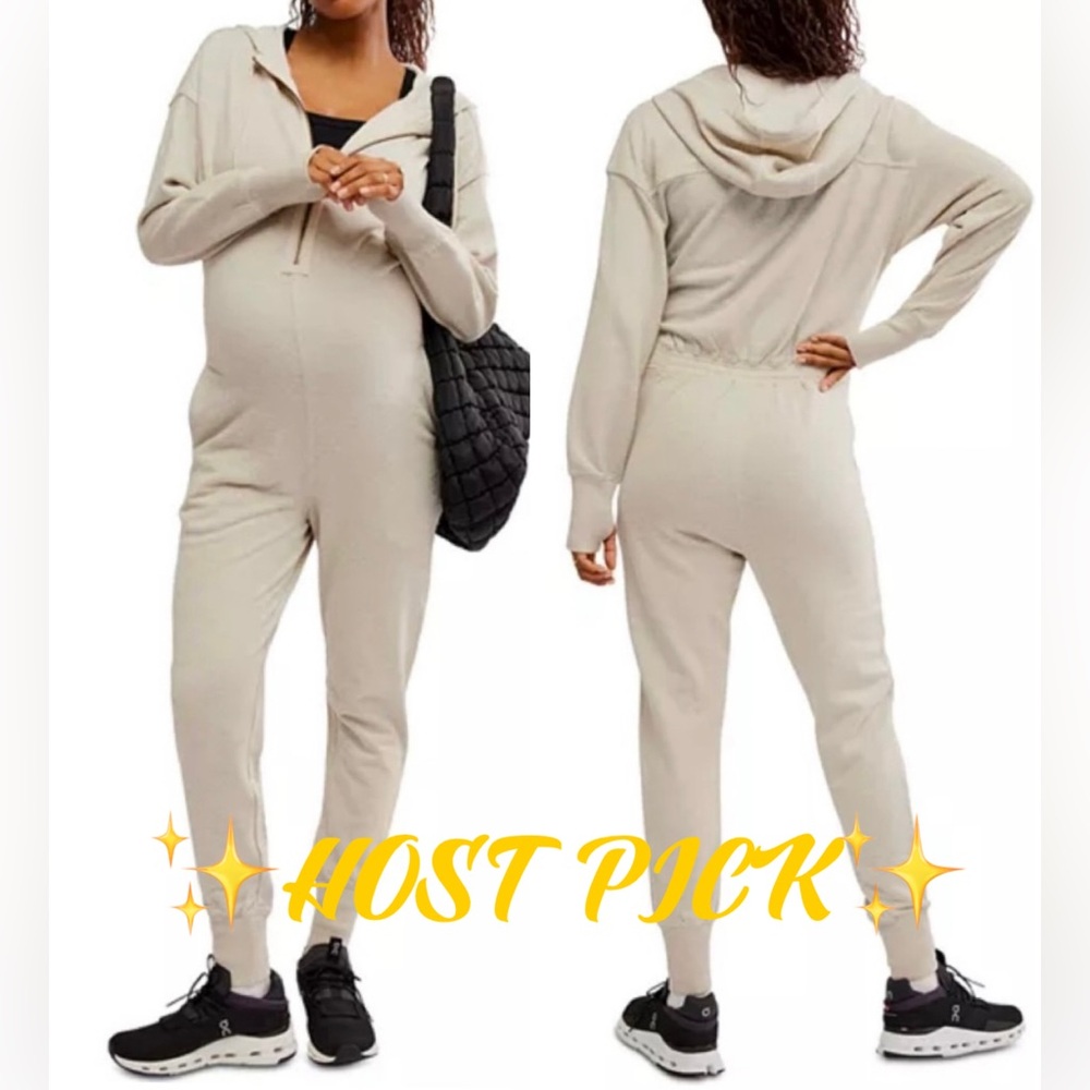 FP Movement by Free People x Hatch Maternity Warm Up Jumpsuit